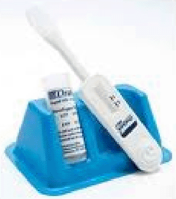 Imagen: La prueba OraQuick At-Home HIV (Fotografía cortesía de OraSure)